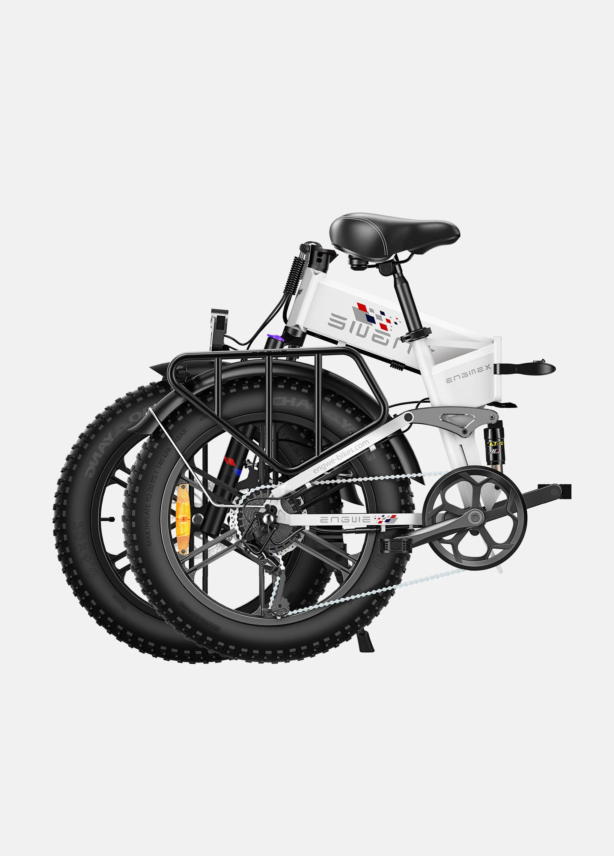 ENGWE ENGINE X 250W 100 km Range Max Speed 25 km/h Full Suspension Foldable E-bike