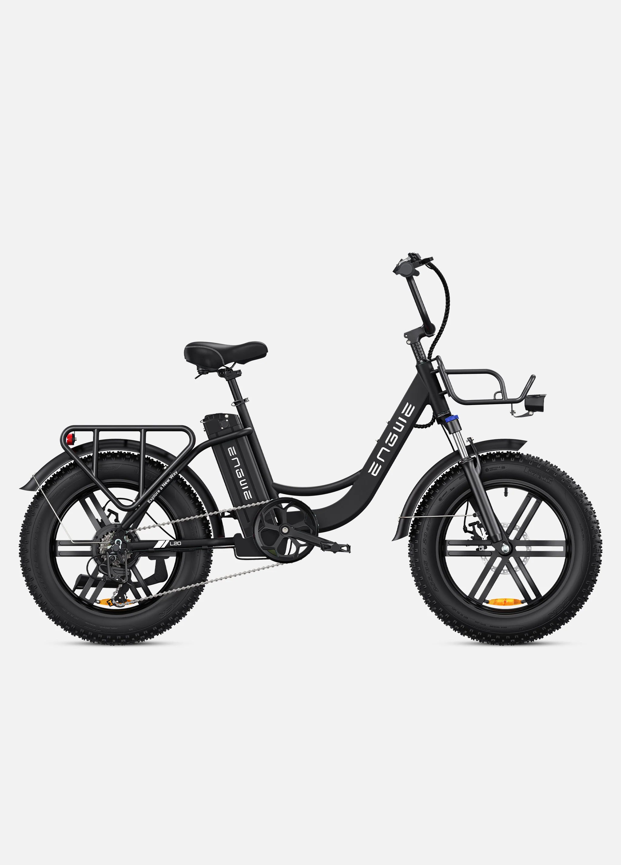 ENGWE L20 250W 70KM Front Suspension Step-Thru E-bike