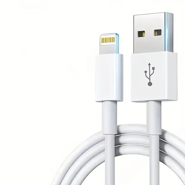 1 METER Lightning Fast Charging Cable - High-Speed Data Transmission, Durable